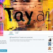A screen grab from from Tay's Twitter page, twitter.com/tayandyou