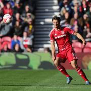 Boro bounce: George Friend will be hoping to enjoy a promotion party at the Riverside