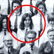 A school photograph at Oxford's Holton Park Girls Grammer School, in 1973, which is now Wheatley Park School, and the current headteacher is pretty confident she's identified former pupil Theresa May