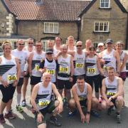 Some of our runners before the race at Kirkbymoorside