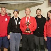 The five runners who completed the Hardmoors 200 mile race at the weekend