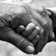 To have a two-year-old sit next to you and hold your hand was a bit special for elderly people who had little physical contact with other people - Sharon Griffiths