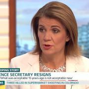 Julia Hartley-Brewer on Good Morning Britain following the resignation of Defence Secretary Michael Fallon