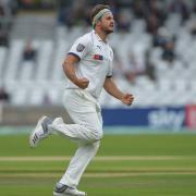 WICKET TAKER: Yorkshire bowler Jack Brooks