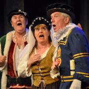 Hatching a plot: Leonard Maryll (John Carter), Phoebe (Janice Rendel), Sergeant Meryll (John Colston)