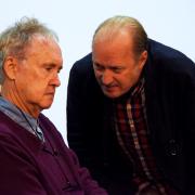 Nigel Planer & Adrian Edmondson in Rehearsals