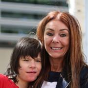 Billy Caldwell and mum Charlotte Caldwell, who said she was crying tears of joy at the announcement doctors will be able to prescribe cannabis products to patients from November 1. Picture: PA