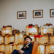 Simon Bourne of the Hand Dyed Shoe Company