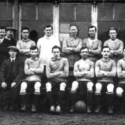 OLD PROS: The Darlington Forge Albion team from the Victory League of 1919 was largely made up of old pros. The names of each player is in the article.
