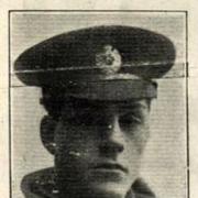 ARMISTICE DEATH: Sapper Sidney Tweedy, of Darlington, who died on November 11, 1918. Picture courtesy of the Head of Steam museum