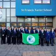 ECO SCHOOLS: Pupils at Saint Francis Xavier School
