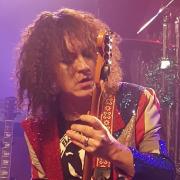 Danielz vocalist and lead guitarist of T.Rextasy