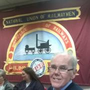 Gerald Slack, secretary of the Auckland Railways Group, is leading the banner restoration appeal