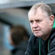 Director of rugby Dean Richards watched his Newcastle Falcons side thrash Bedford Blues at Kingston Park on Friday night