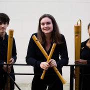 PARANDUS: Parandus members, from left, Daniel Swami, Sophie Westbrooke and Charlotte Barbour-Condini