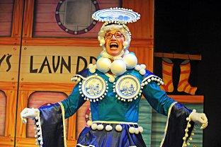 The Northern Echo: Andrew Pollard stars as Widow O' Twankey in Aladdin at Greenwich Theatre. Photo by Robert Day The Northern Echo: Andrew Pollard stars as Widow O' Twankey in Aladdin at Greenwich Theatre. Photo by Robert Day