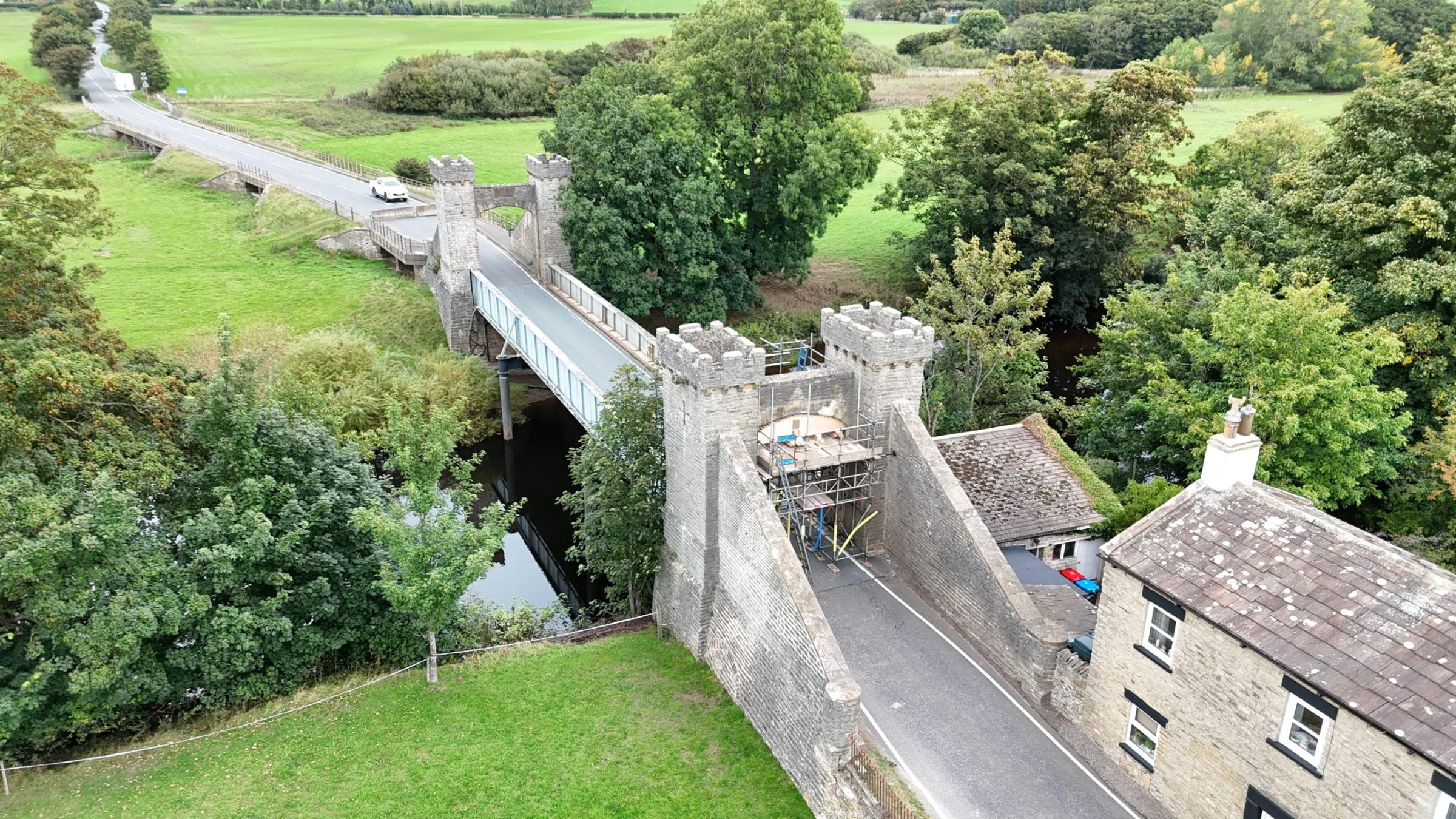 Middleham Bridge reopens after HGV damage and emergency repairs