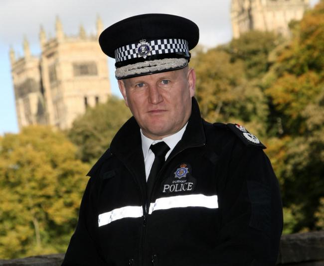 Durham Police Chief Constable Mike Barton