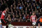 Sunderland's Danny Rose scores his side's only goal against a rampant Aston Villa