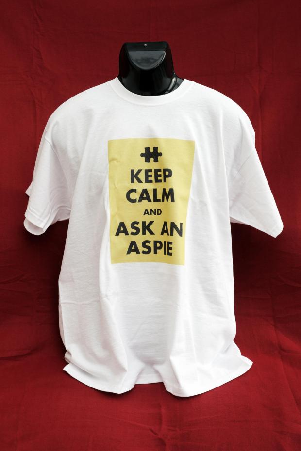 The Northern Echo: CELEBRATING ASPERGER'S: One of the T-shirts designed by Paul Williams