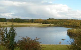 Cleasby Lake, which is near Blackwell, used to be a gravel pit