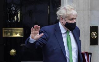 Boris Johnson is braced for the delivery of the Sue Gray report into Downing Street drinking parties during lockdown which could determine his fate. (PA)