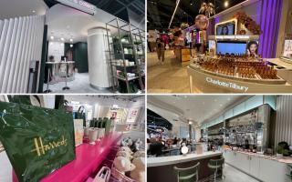 See inside the new Harrods H Beauty store Pictures: JIM SCOTT