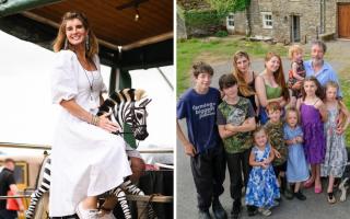 Amanda, 47, who is more commonly known for her role as The Yorkshire Shepherdess on hit Channel 5 TV show Our Yorkshire Farm, was all smiles last weekend after attending an event down south. Picture: THE GAME FAIR and NORTHERN ECHO
