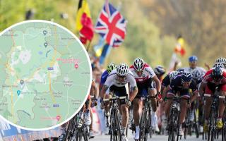 Find out when the Tour of Britain is coming to Country Durham (PA/Google Maps)