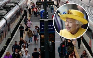 Extra trains planned for mourners heading into London for Queen Elizabeth's funeral (PA)