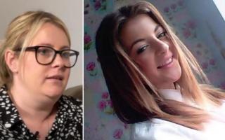 Campaigner Kerry Roberts and her daughter Leah Heyes, who died aged 15 after taking MDMA in 2019.