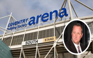 Mike Ashley's Frasers Group company have served Coventry City FC with an eviction notice from their home stadium.
