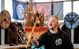 European axe-throwing champion Carl Howe from Newton Aycliffe is preparing to compete in the world championships in Toronoto.