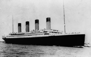 The Titanic sank after hitting an iceberg (PA)
