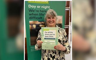 County Durham woman celebrates 20 years as Samaritans volunteer