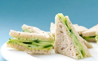 Do you use any secret ingredients on your cucumber sandwiches?