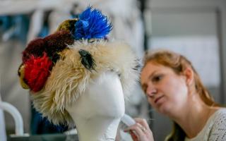 Rachel Whitworth, The Bowes Museum’s curator of fashion and textiles, said the museum were excited to display Vivienne Westwood's famous clothing at its next capsule collection this July Credit: SARAH CALDECOTT