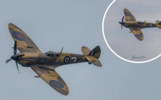 Those who live in County Durham may have seen (or even heard) two Spitfires going over on both Saturday (September 9) and Sunday (September 10) - which captured a lot of attention