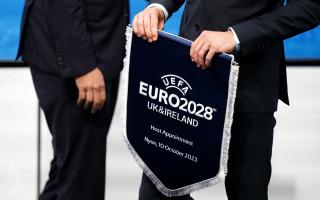 The UK and Ireland have been confirmed as the host nations for Euro 2028