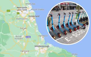 The RAC Foundation said the rise in e-scooter injuries in the North East reveals 
