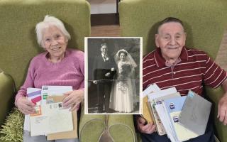 William (Billy), aged 94, and Irene Spence, aged 95.