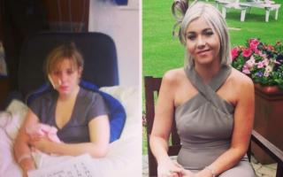 Donna King, 37, from County Durham, suffered her stroke months after giving birth to daughter Millie 11 years ago Credit: STROKE ASSOCIATION