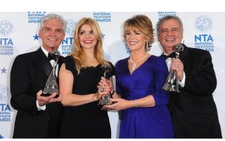 Left to right, Phillip Schofield, Holly Willoughby, Ruth Langsford and Eamonn Holmes