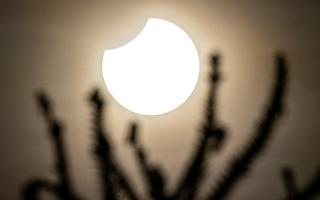 File photo: Solar eclipse.