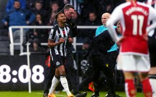 Jacob Murphy suffered another dislocated shoulder in Newcastle's win over Arsenal