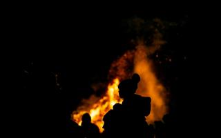 The Big Blaze at the Psychopath near Burnopfield
