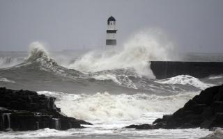 Storm Babet battered the North East coastline
