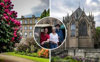 During last night's (December 4) episode of Matt Baker: Travels with Mum & Dad on More 4, the trio visited the beautiful landscapes and tourism of Ushaw Historic House, Chapels & Gardens