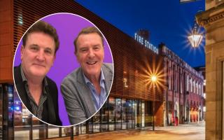 Phil Tufnell and Paul Gough (inset) will be in conversation at the event at Sunderland's fire station.