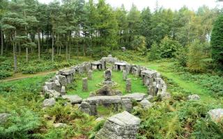 The Druid's Temple, near Masham, may look like a mini Stonehenge, but it is in fact a 19th century folly built by an eccentric North Yorkshire country squire